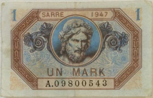 1 Mark Sarre type 1947