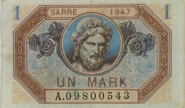 1 Mark Sarre type 1947