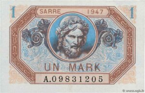 1 Mark Sarre type 1947