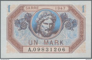 1 Mark Sarre type 1947