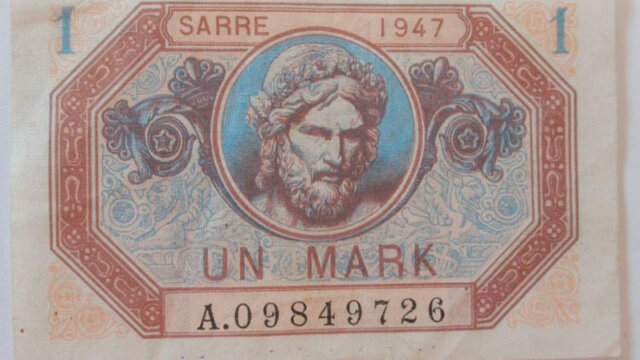 1 Mark Sarre type 1947