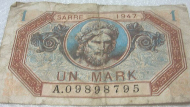 1 Mark Sarre type 1947