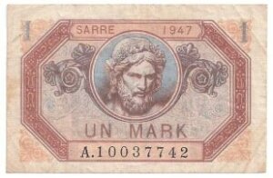 1 Mark Sarre type 1947