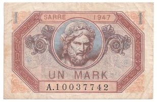 1 Mark Sarre type 1947