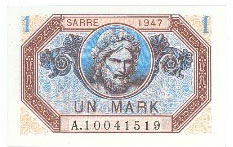 1 Mark Sarre type 1947