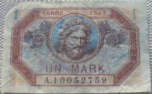 1 Mark Sarre type 1947