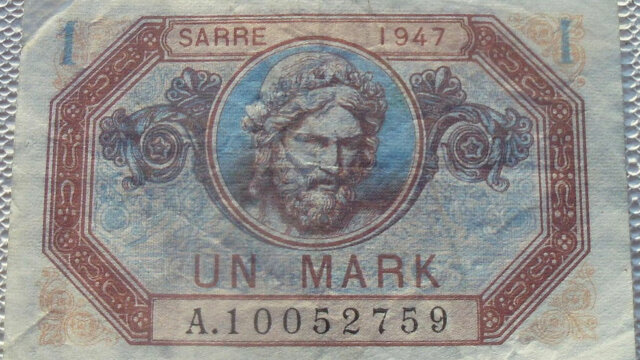 1 Mark Sarre type 1947