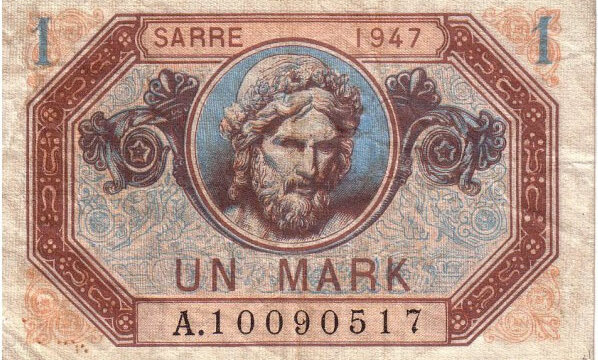 1 Mark Sarre type 1947