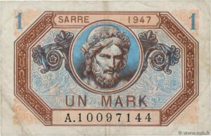 1 Mark Sarre type 1947