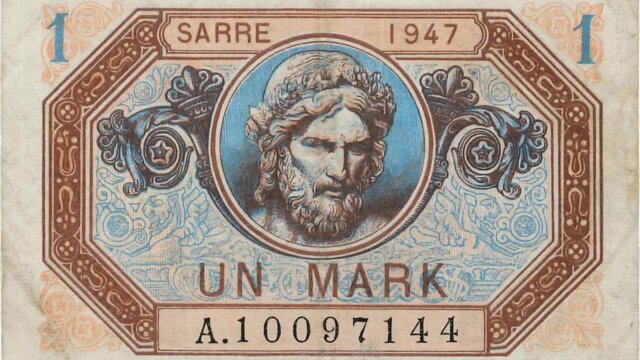 1 Mark Sarre type 1947