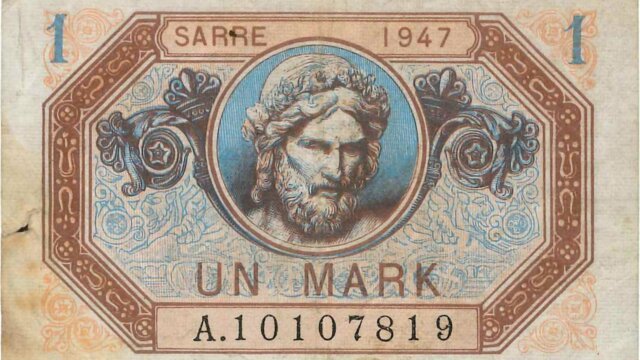 1 Mark Sarre type 1947