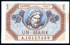 1 Mark Sarre type 1947