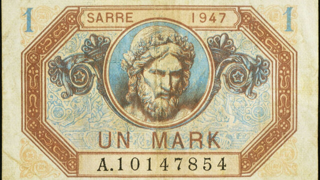 1 Mark Sarre type 1947