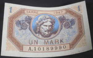 1 Mark Sarre type 1947