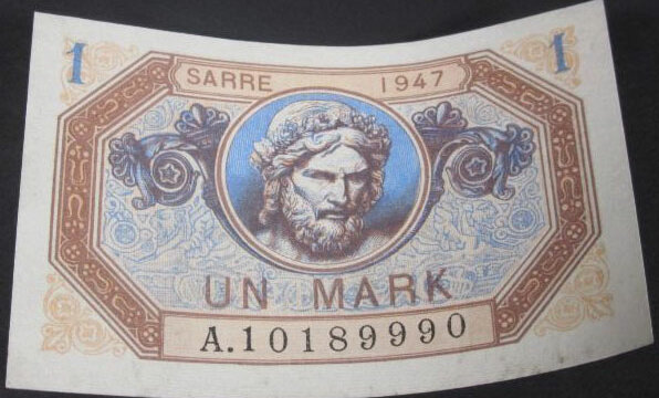 1 Mark Sarre type 1947