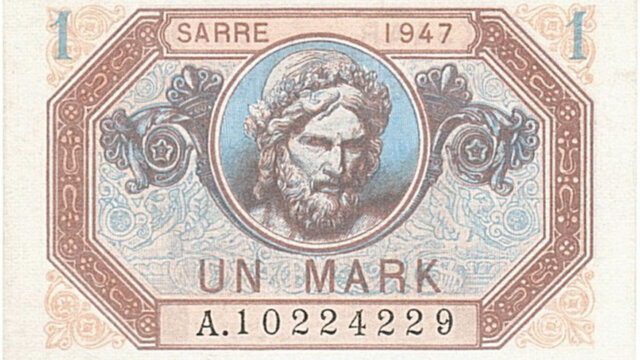 1 Mark Sarre type 1947