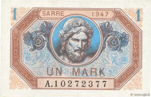 1 Mark Sarre type 1947