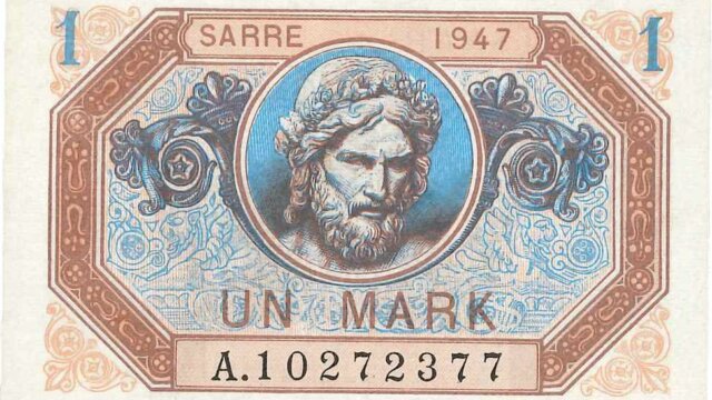 1 Mark Sarre type 1947