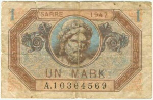 1 Mark Sarre type 1947