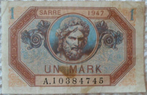 1 Mark Sarre type 1947