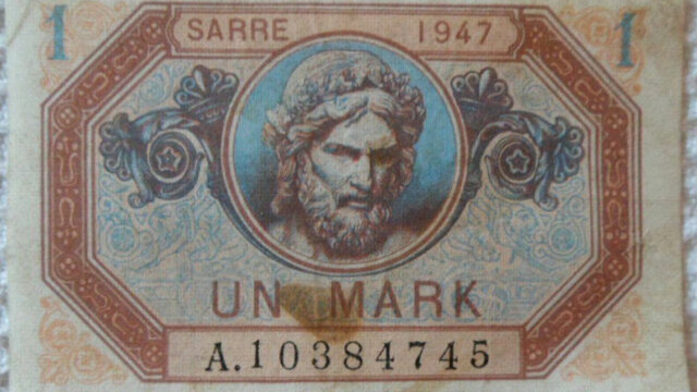 1 Mark Sarre type 1947