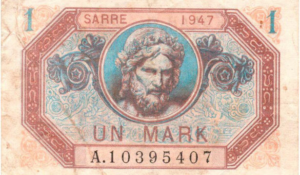 1 Mark Sarre type 1947