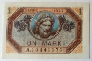 1 Mark Sarre type 1947