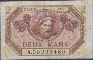 2 Mark Sarre type 1947