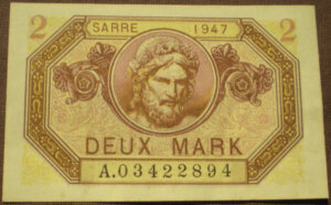 2 Mark Sarre type 1947