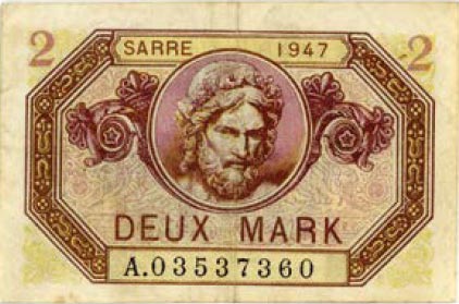 2 Mark Sarre type 1947