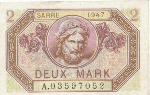 2 Mark Sarre type 1947