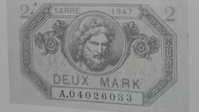 2 Mark Sarre type 1947