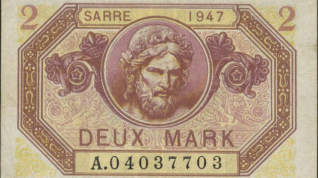 2 Mark Sarre type 1947