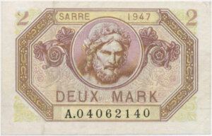 2 Mark Sarre type 1947