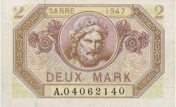 2 Mark Sarre type 1947