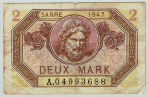 2 Mark Sarre type 1947