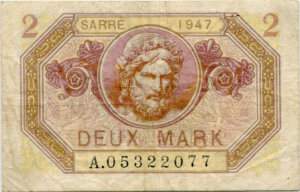 2 Mark Sarre type 1947