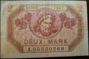 2 Mark Sarre type 1947