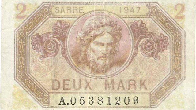 2 Mark Sarre type 1947