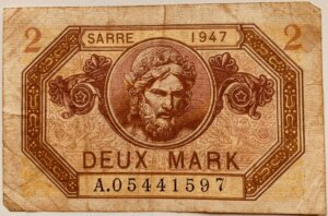 2 Mark Sarre type 1947