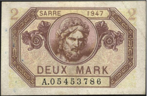 2 Mark Sarre type 1947