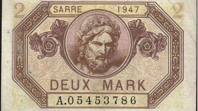 2 Mark Sarre type 1947