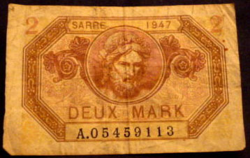 2 Mark Sarre type 1947