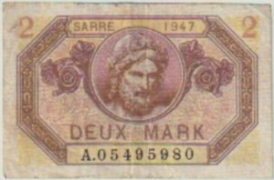 2 Mark Sarre type 1947