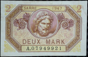 2 Mark Sarre type 1947