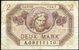 2 Mark Sarre type 1947