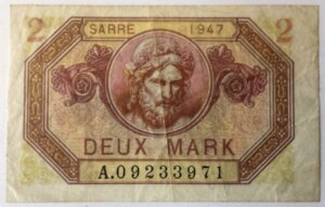 2 Mark Sarre type 1947