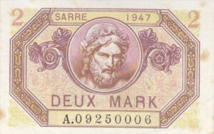 2 Mark Sarre type 1947