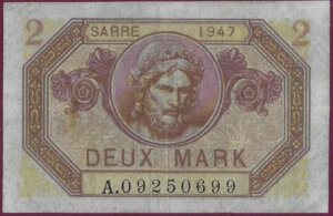 2 Mark Sarre type 1947