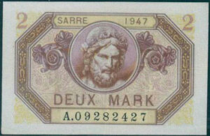 2 Mark Sarre type 1947